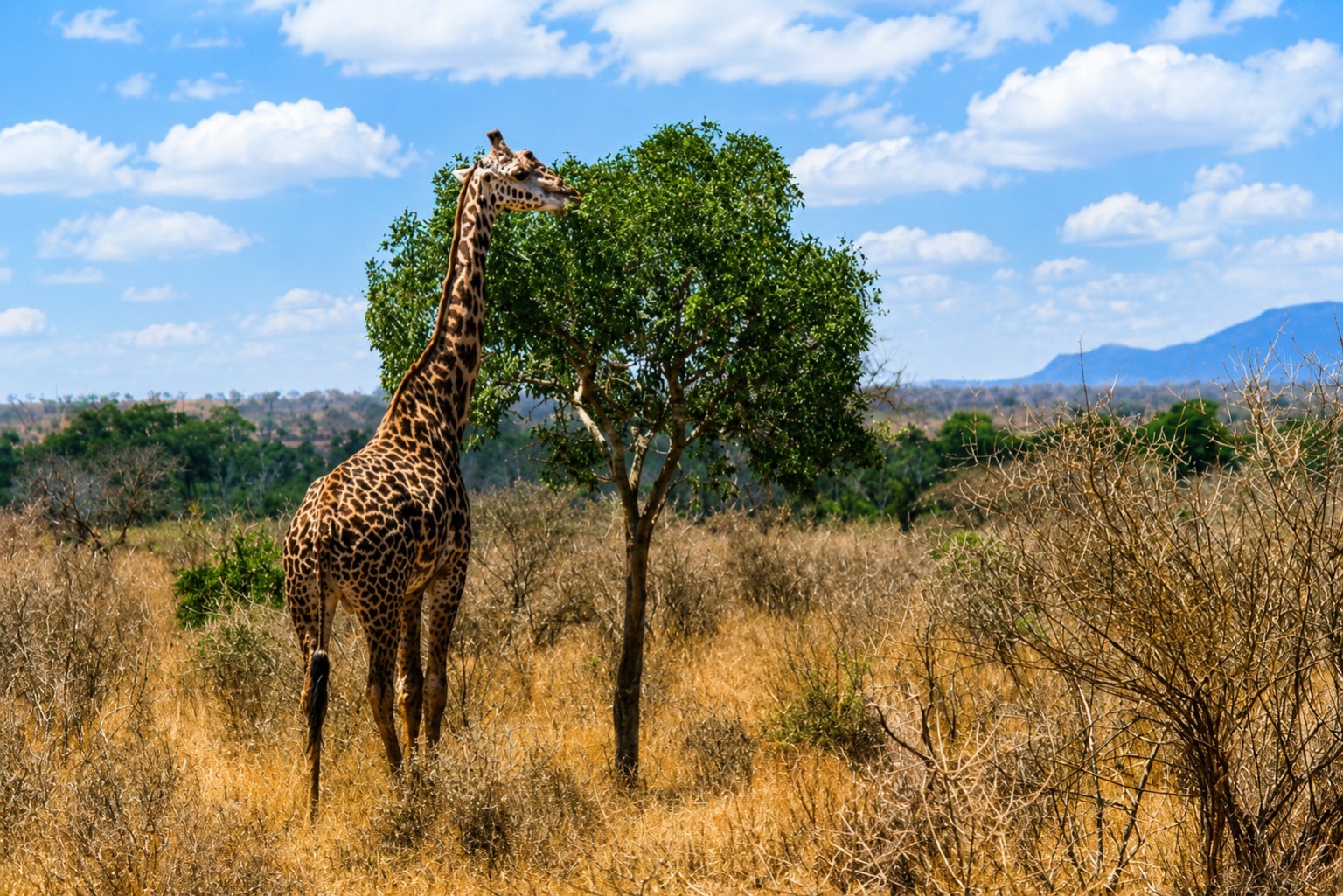Giraffe in Kenya